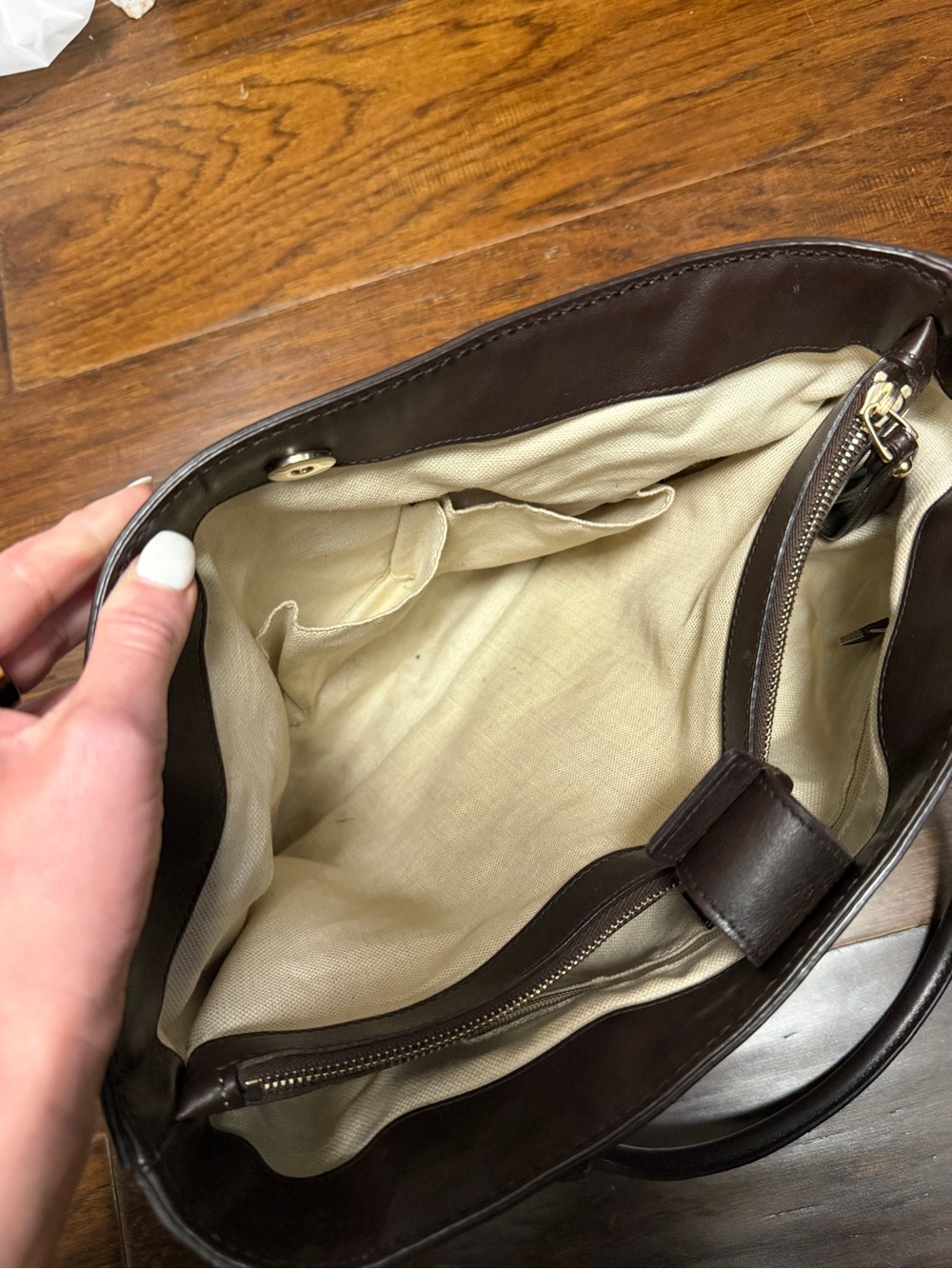 Vintage Gucci Guccissima Sukey Medium Tote Bag - Picture 9 of 12